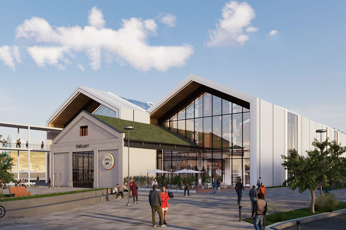 Haifa Port Cruise Terminal Design project photo