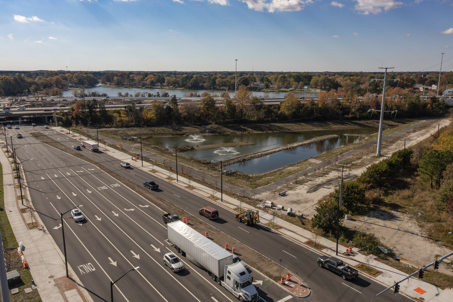 Witchduck Road Improvements project photo