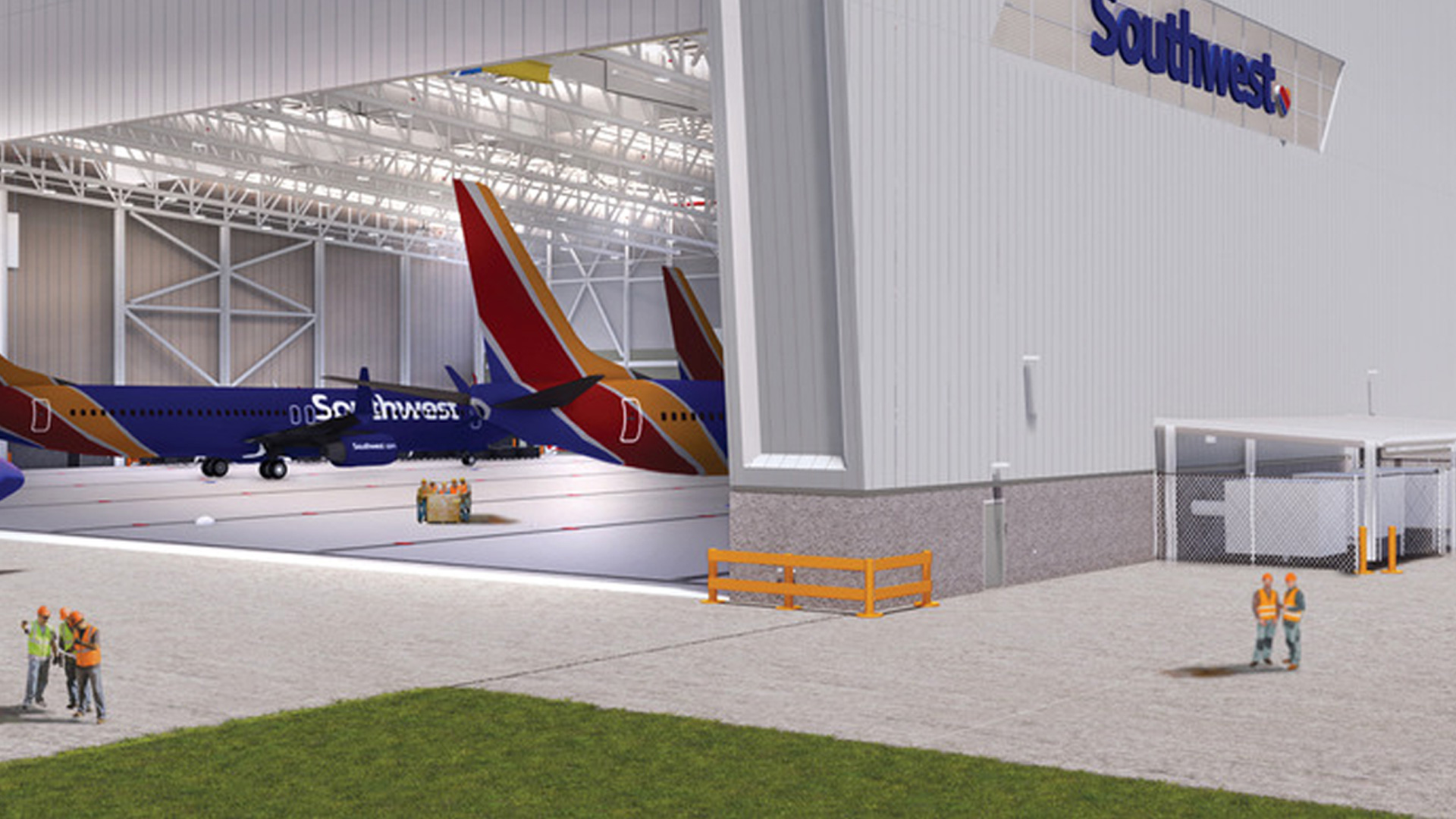 Southwest Airlines Maintenance Hangar