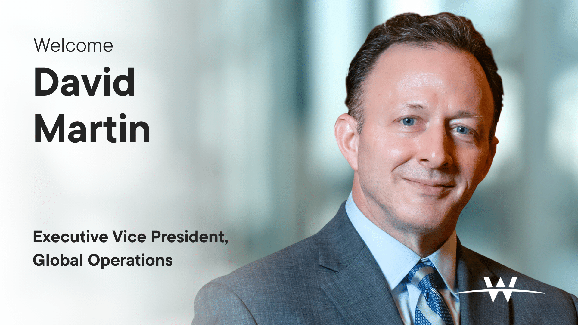 Woolpert Appoints AEG Industry Leader David Martin as Executive Vice President, Global Operations