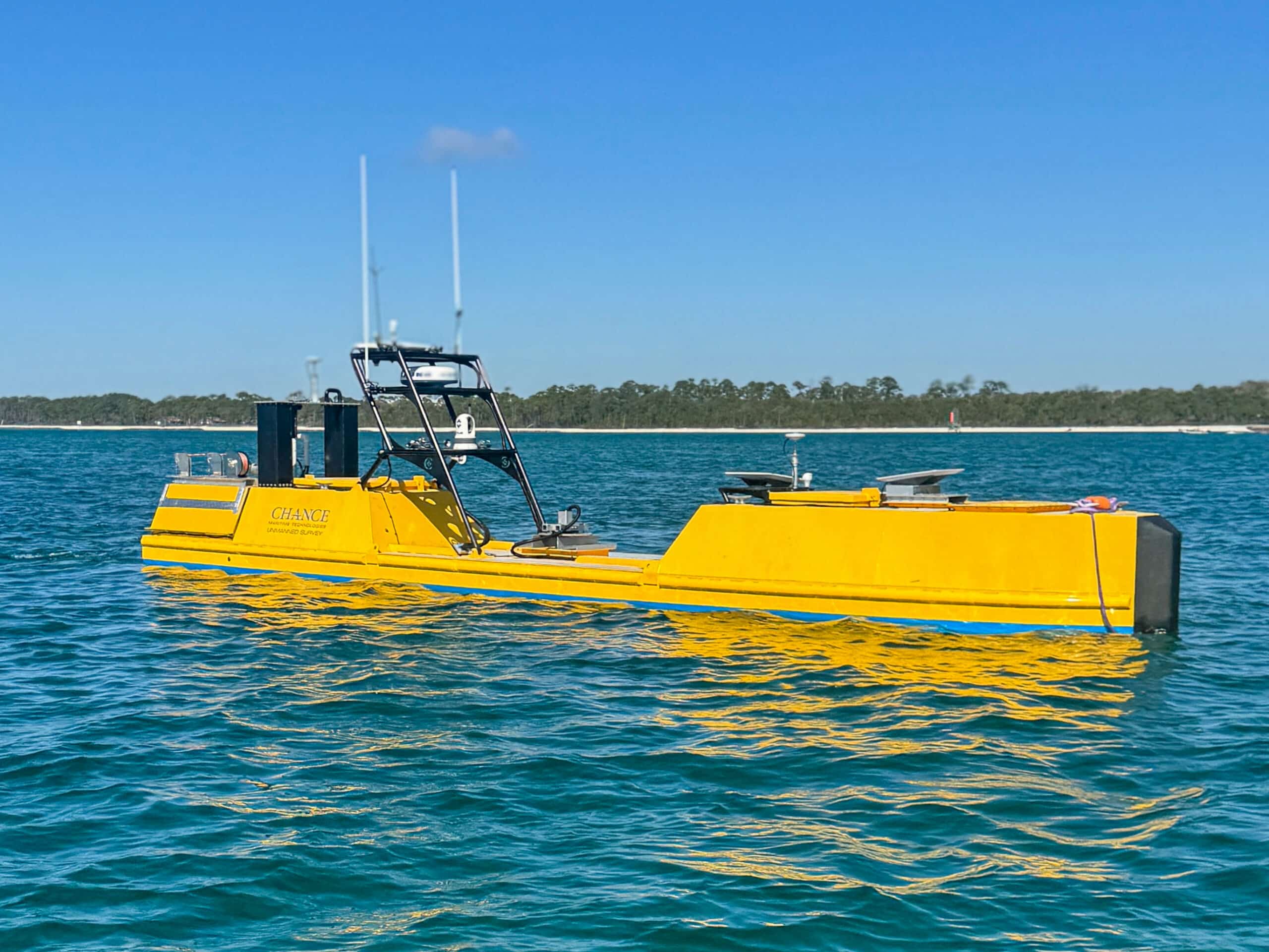 Woolpert and Chance Maritime Conduct First Fully Uncrewed Offshore Hydrographic Survey Off Florida’s Gulf Coast