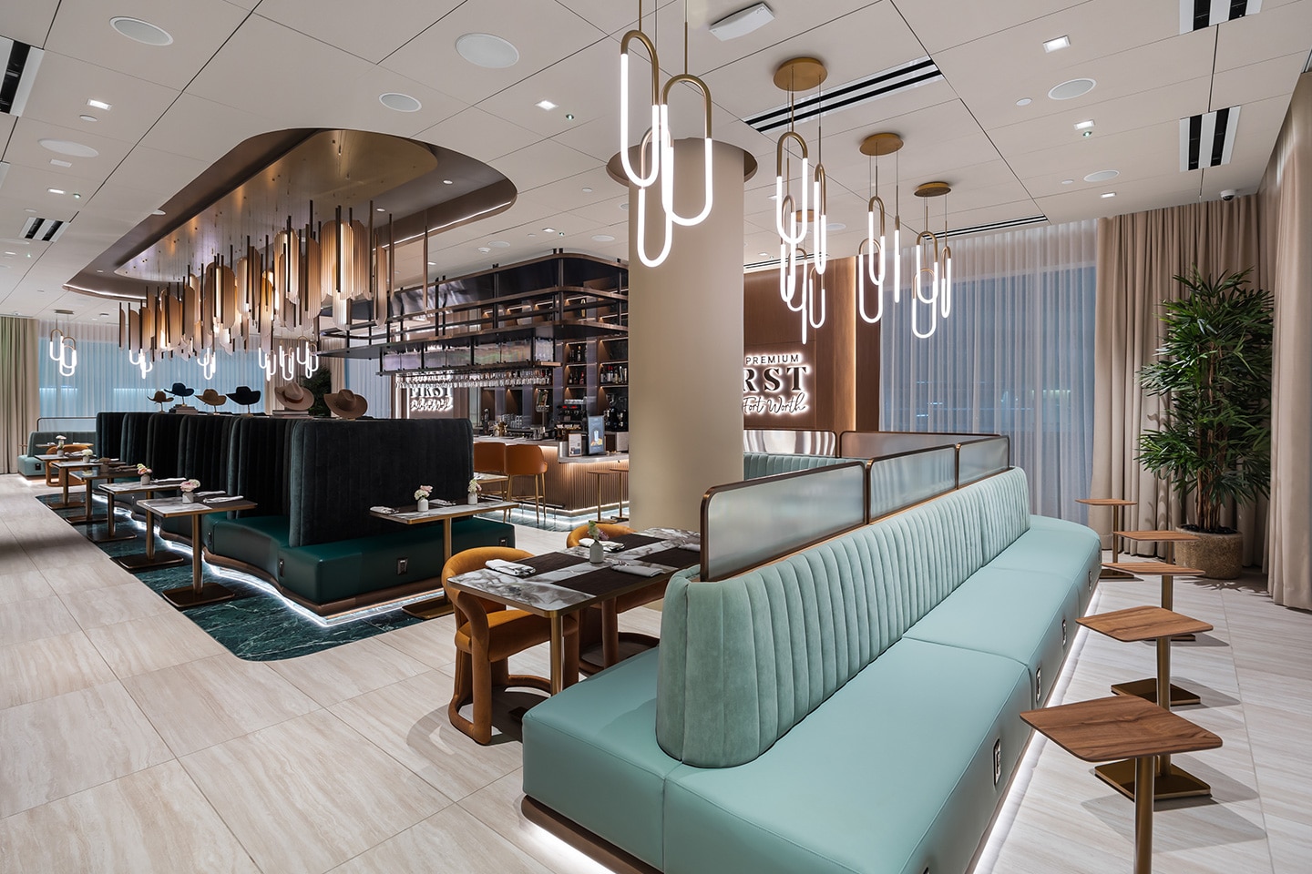 Plaza Premium Group Lounge - DFW Airport project photo