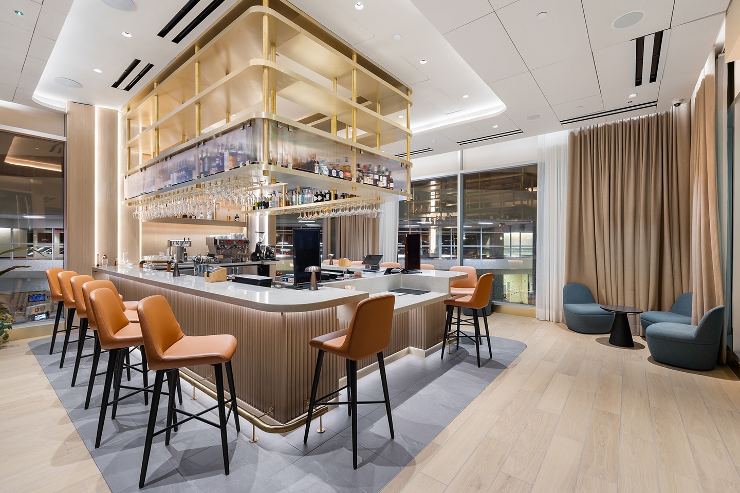 Plaza Premium Group Lounge - DFW Airport project photo
