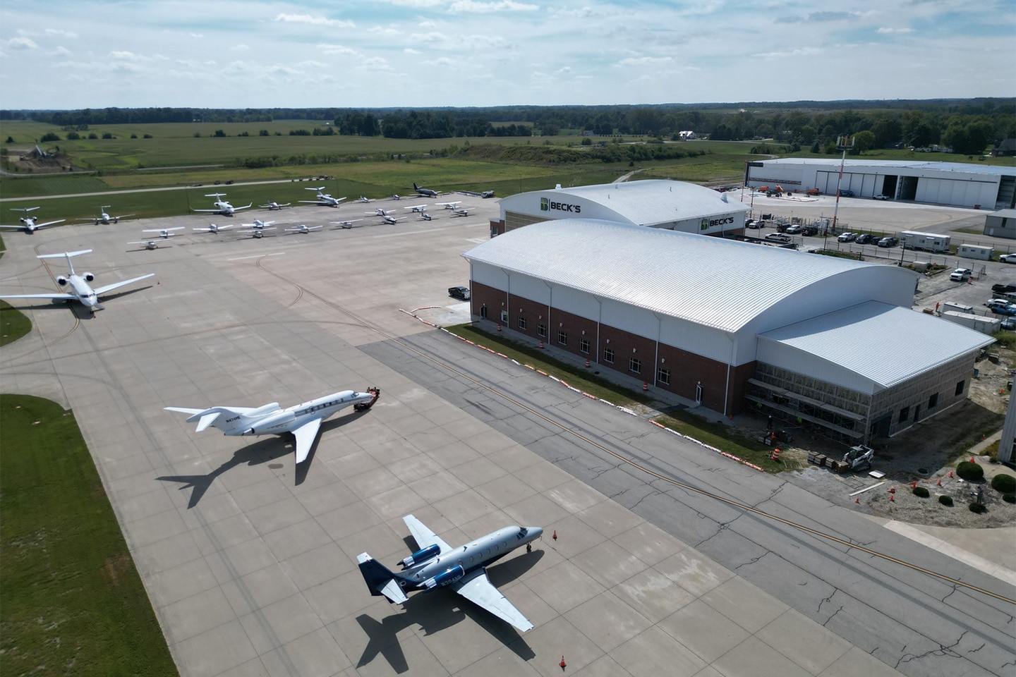 Beck's Hangar Design Development and Construction Management  project photo